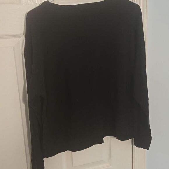 Black Long Sleeve Kids Shirt - Picture 5 of 5
